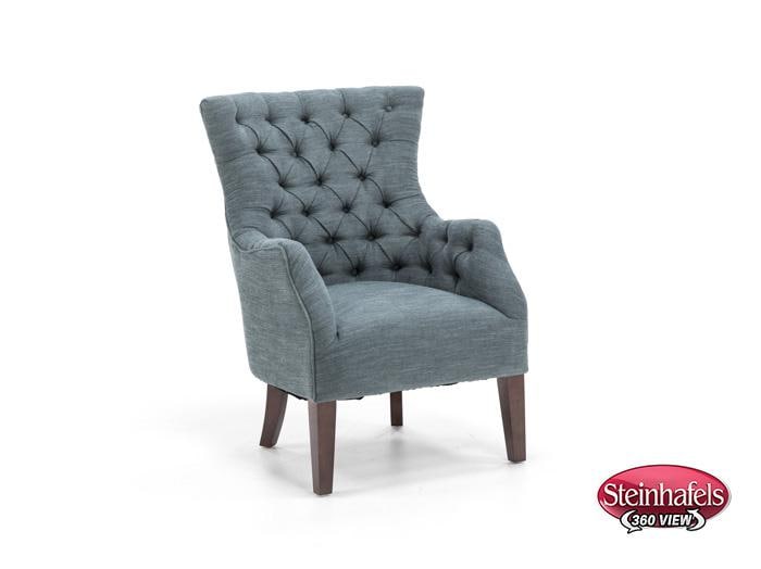 wesp blue accent chair  image   