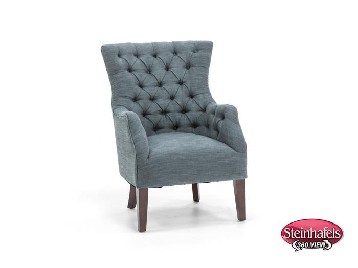 wesp blue accent chair  image   