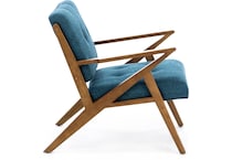 wesp blue accent chair   