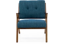wesp blue accent chair   