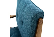 wesp blue accent chair   