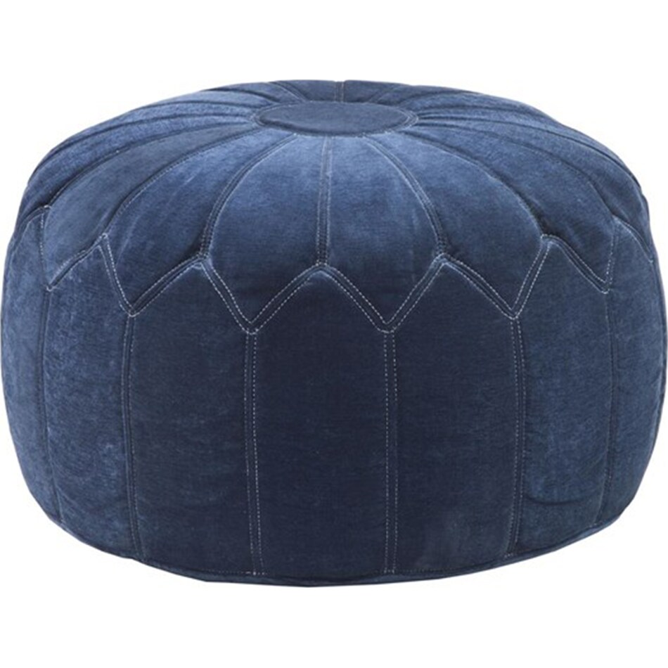 wesp blue pouf   