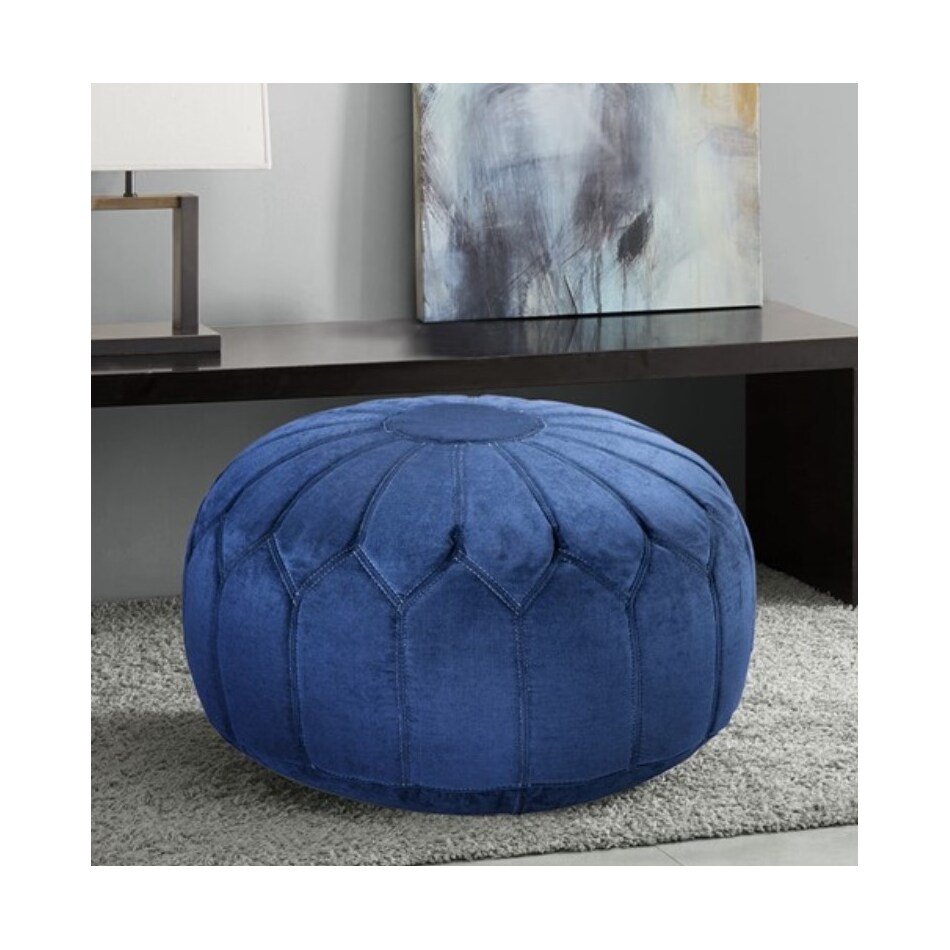 wesp blue pouf   