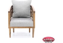 wesp grey accent chair  image   