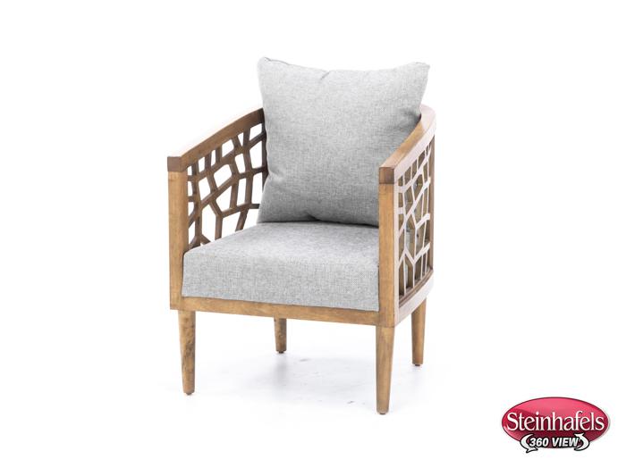 wesp grey accent chair  image   