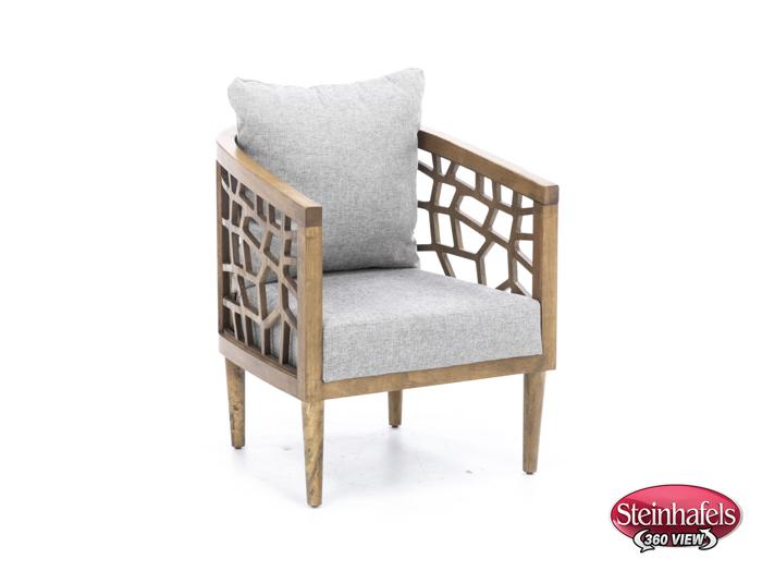 wesp grey accent chair  image   