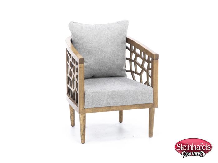 wesp grey accent chair  image   