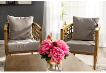 wesp grey accent chair lifestyle image   