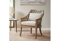 wesp tan accent chair   