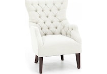 wesp white accent chair   