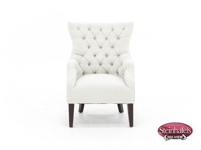 wesp white accent chair  image   