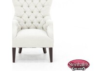 wesp white accent chair  image   