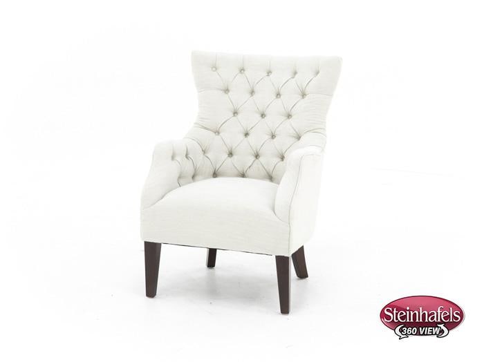 wesp white accent chair  image   