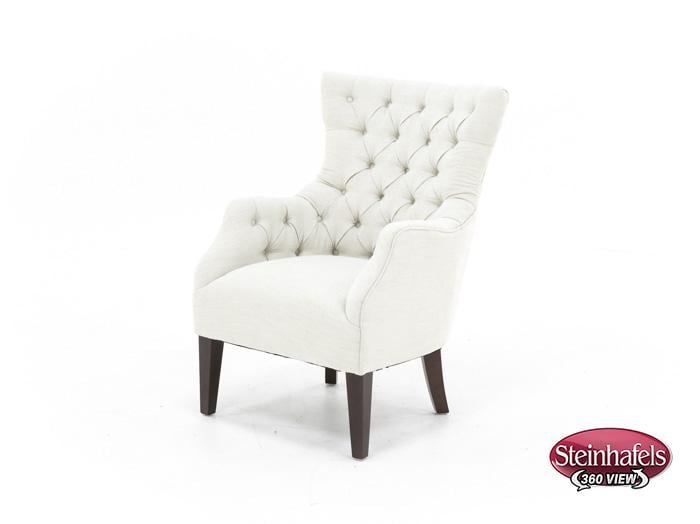 wesp white accent chair  image   