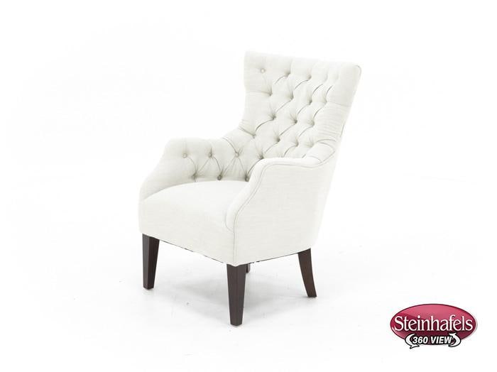 wesp white accent chair  image   