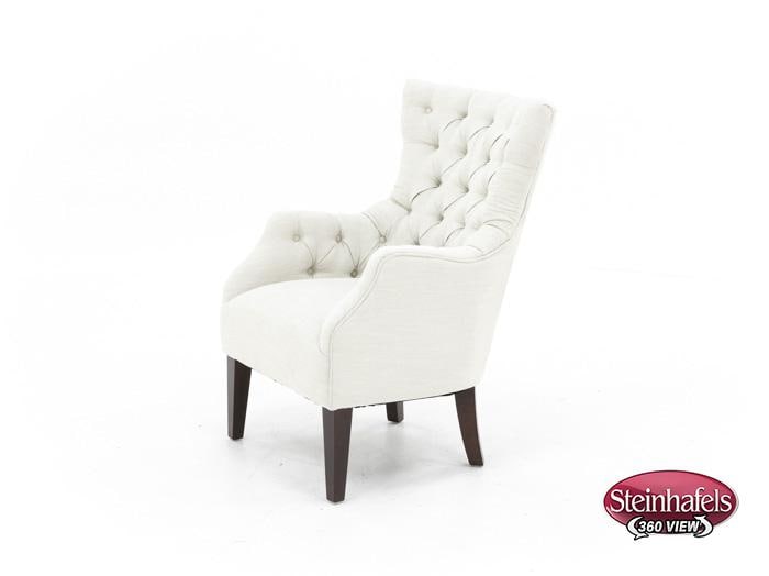 wesp white accent chair  image   