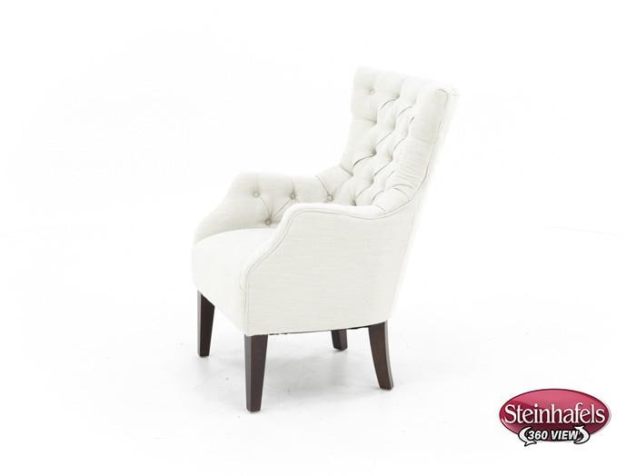 wesp white accent chair  image   