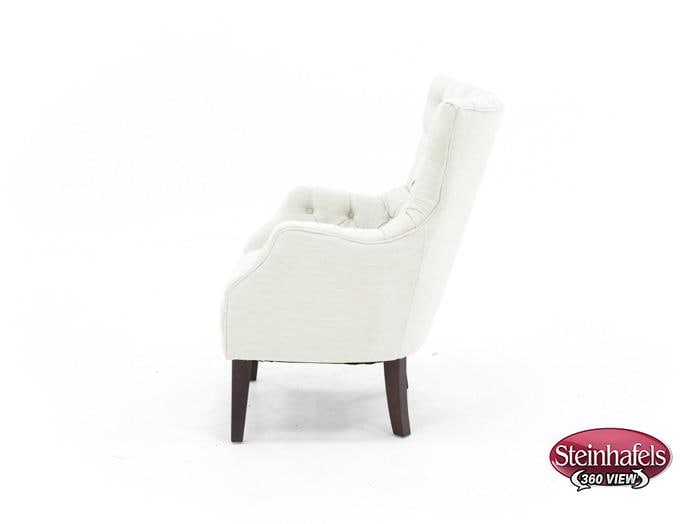 wesp white accent chair  image   