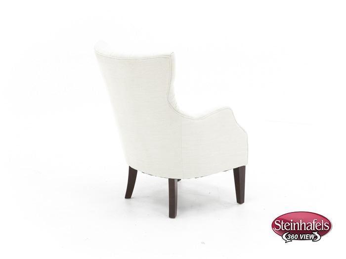 wesp white accent chair  image   