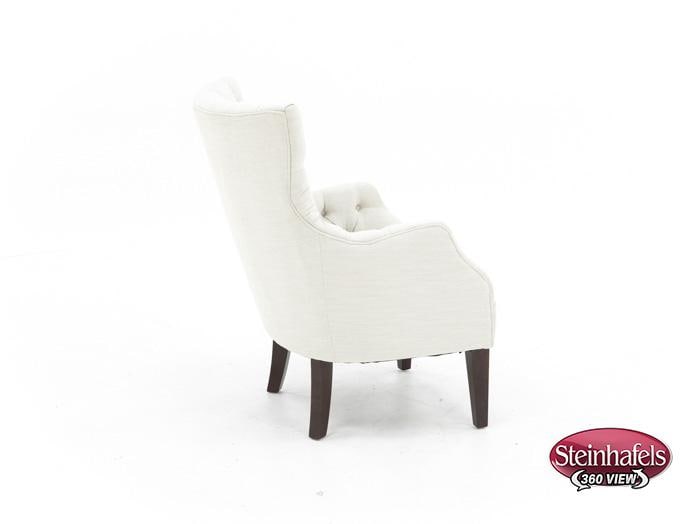 wesp white accent chair  image   