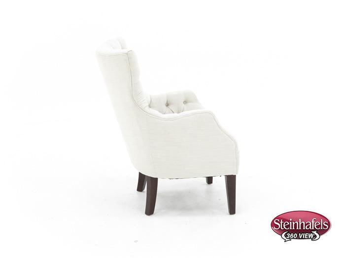 wesp white accent chair  image   