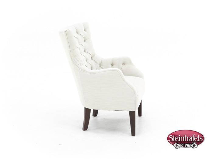 wesp white accent chair  image   