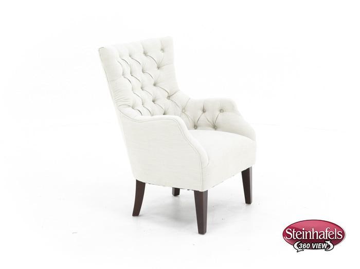 wesp white accent chair  image   