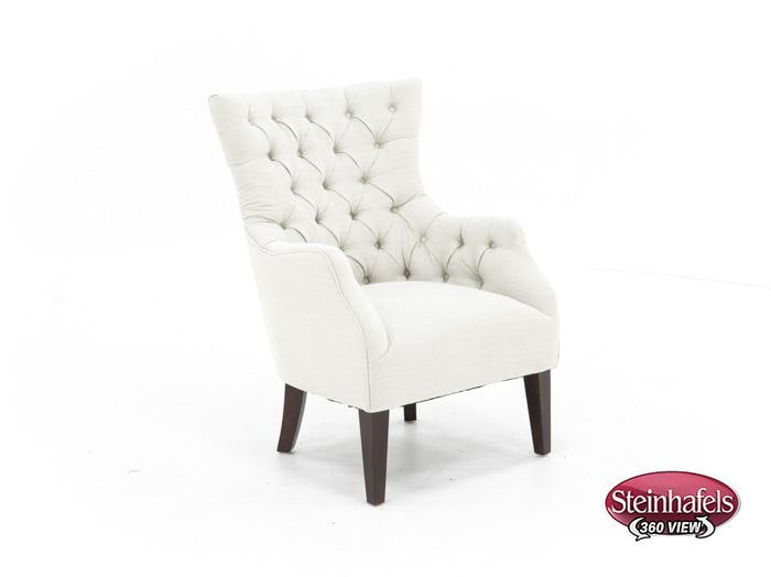 wesp white accent chair  image   