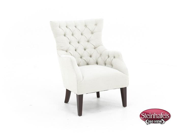 wesp white accent chair  image   