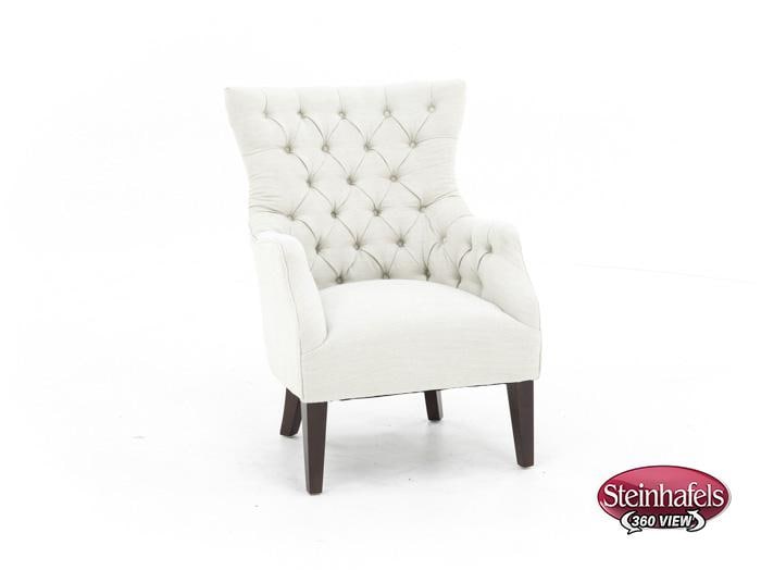 wesp white accent chair  image   