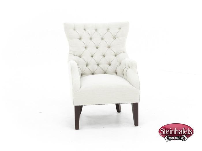 wesp white accent chair  image   