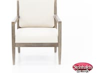 wesp white accent chair  image   