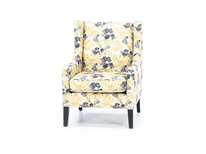 wesp yellow accent chair  image   