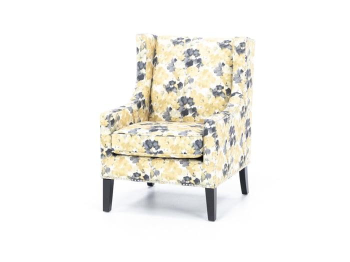 wesp yellow accent chair  image   