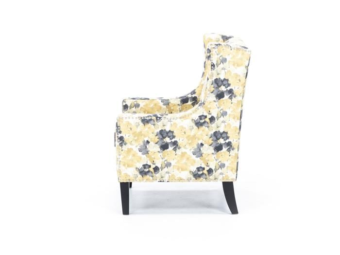 wesp yellow accent chair  image   