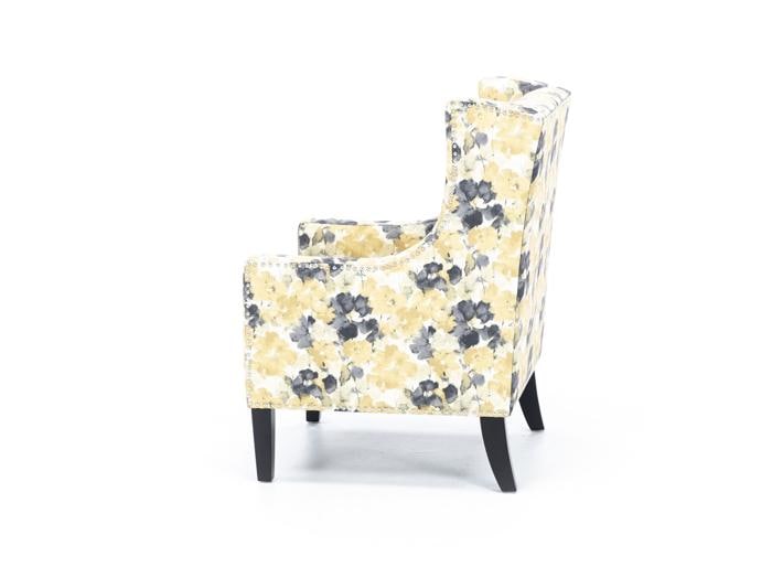 wesp yellow accent chair  image   