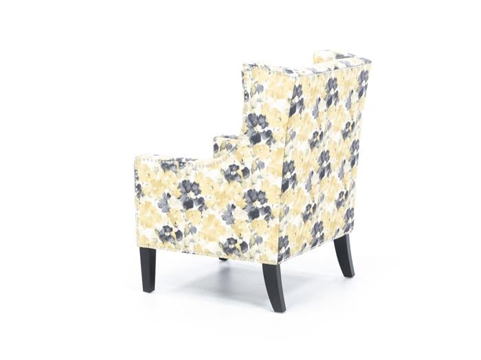 wesp yellow accent chair  image   