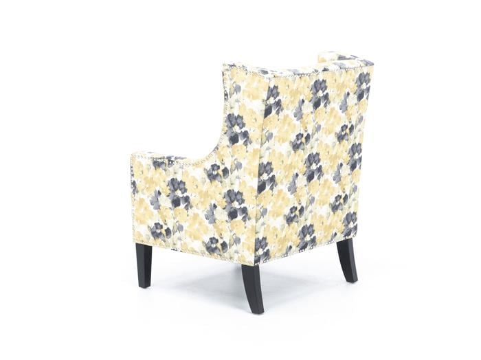 wesp yellow accent chair  image   