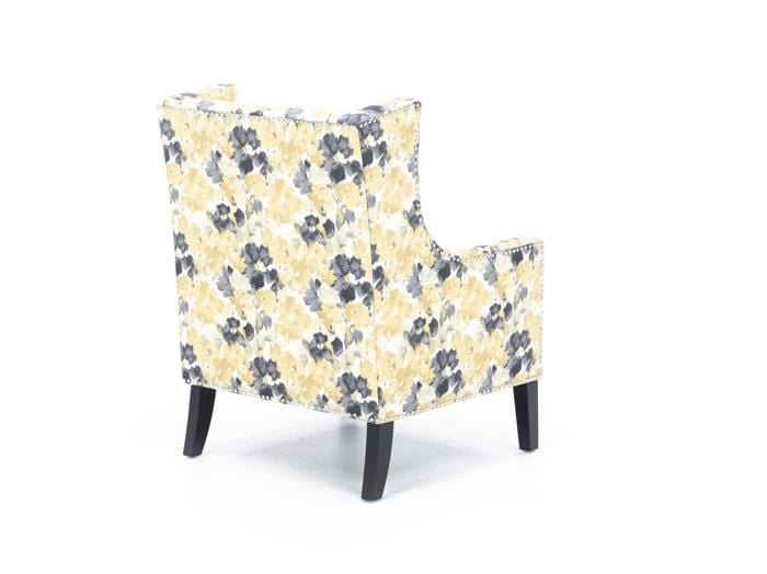 wesp yellow accent chair  image   