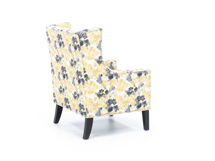 wesp yellow accent chair  image   