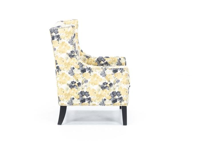 wesp yellow accent chair  image   