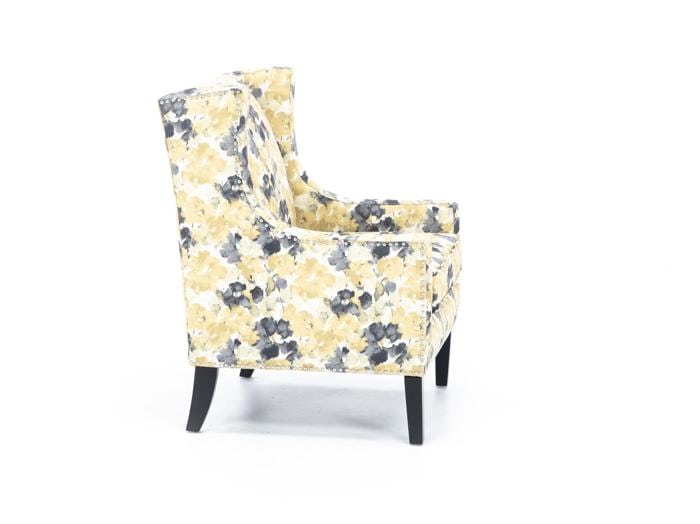 wesp yellow accent chair  image   