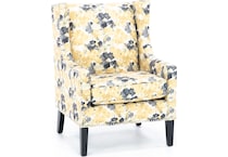 wesp yellow accent chair   