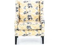 wesp yellow accent chair   