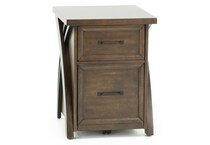whal brown filing cabinet   