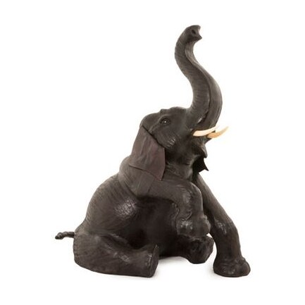 Sitting Elephant 12"H
