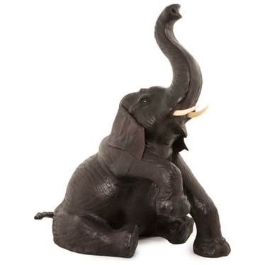 Sitting or Laying Elephant 18"H