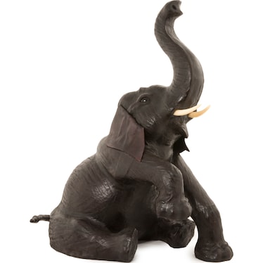Sitting Elephant 24"H