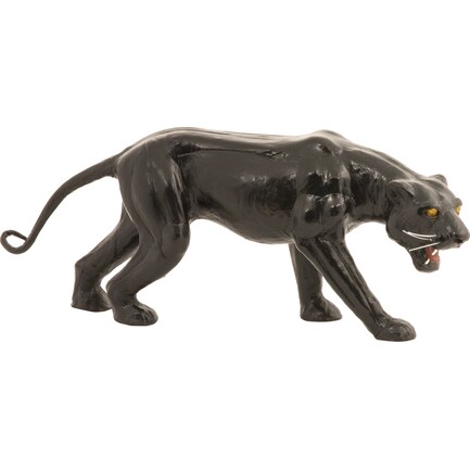 Leather Panther 12"H