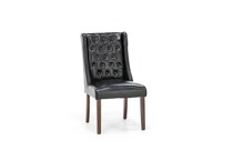 wins black desk chair   